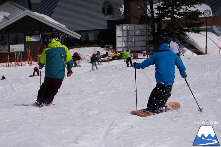 サッポロテイネ モノスキーで春雪遊び・尾形信とゆかいな仲間たち♪